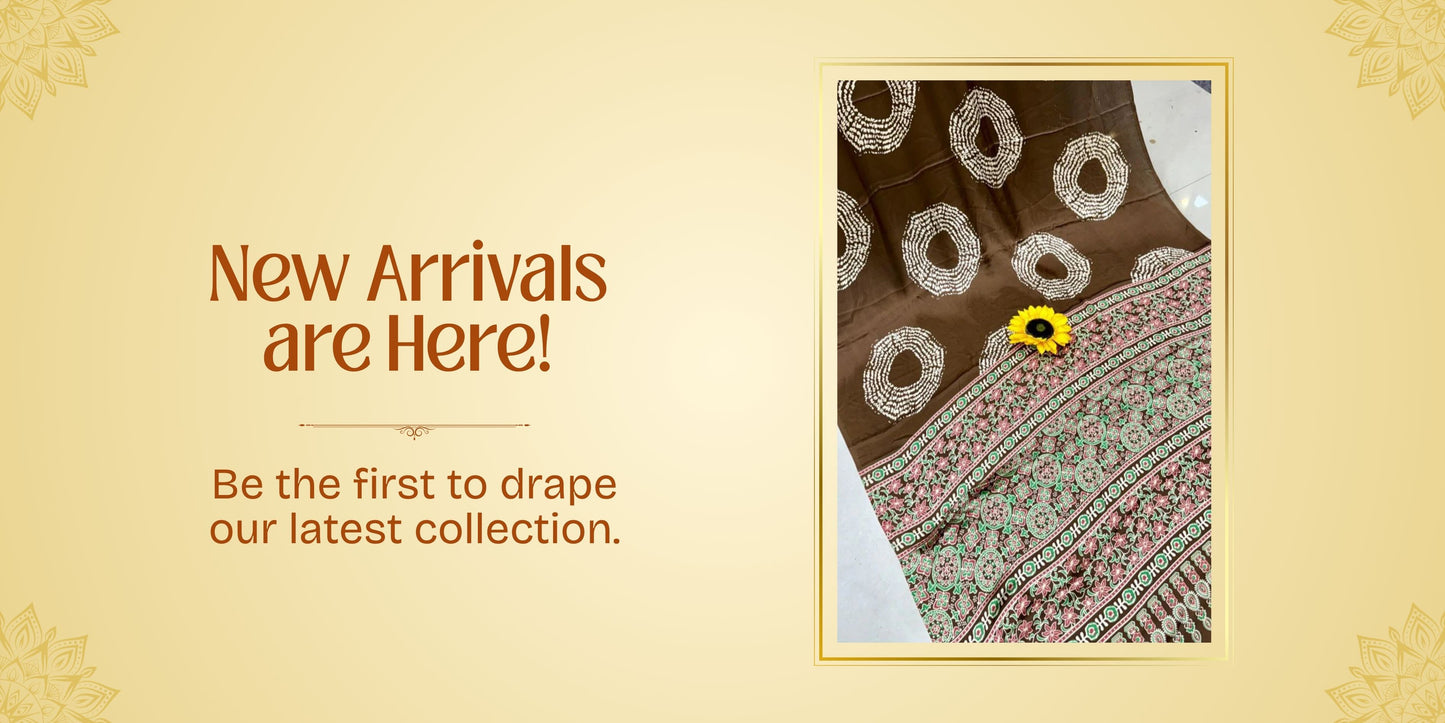 2D SEMI CREPE SILK SAREES LIGHT PURPLE WITH DARK PURPLE