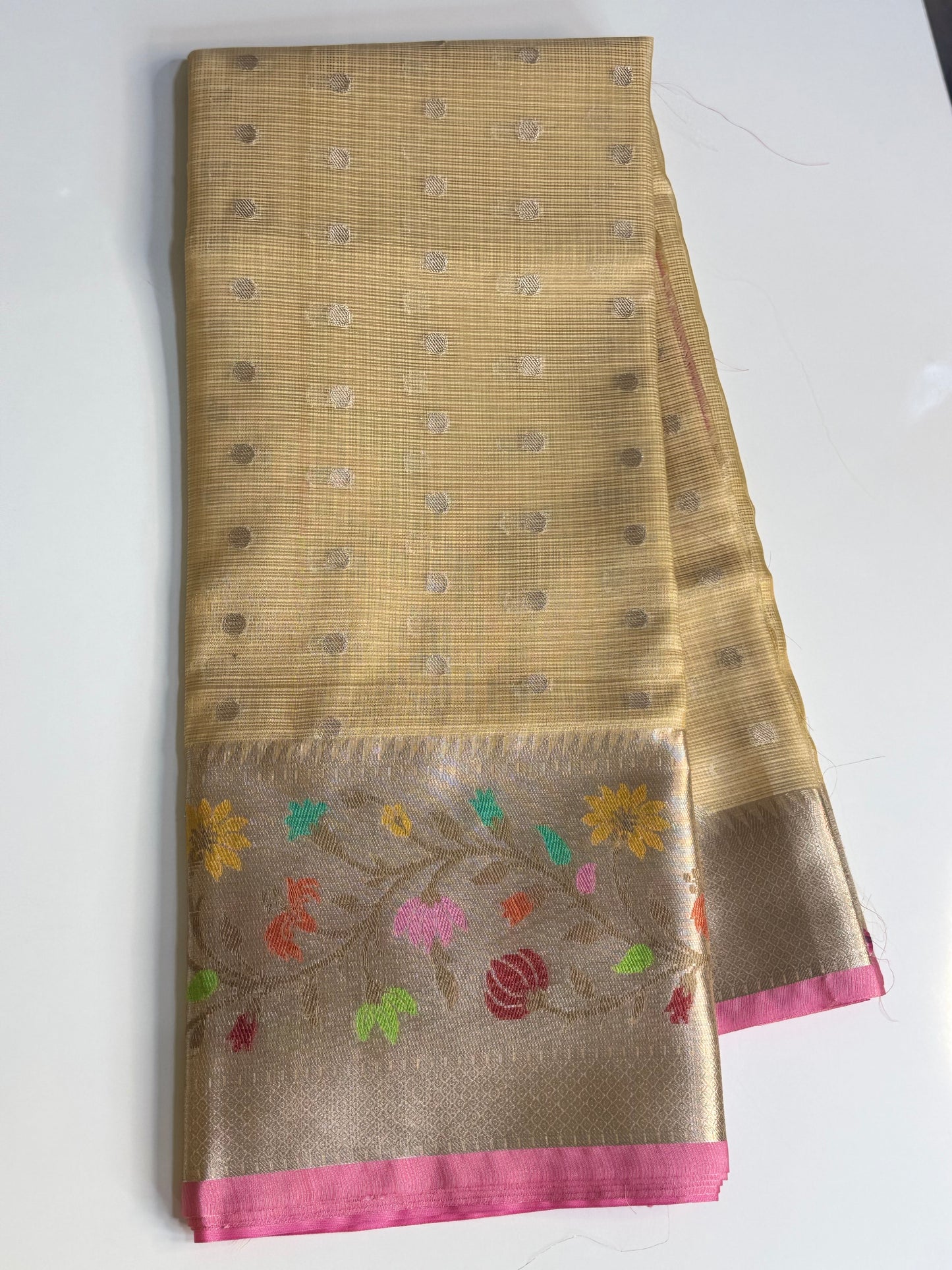 Banarasi Tissue Kota Silk