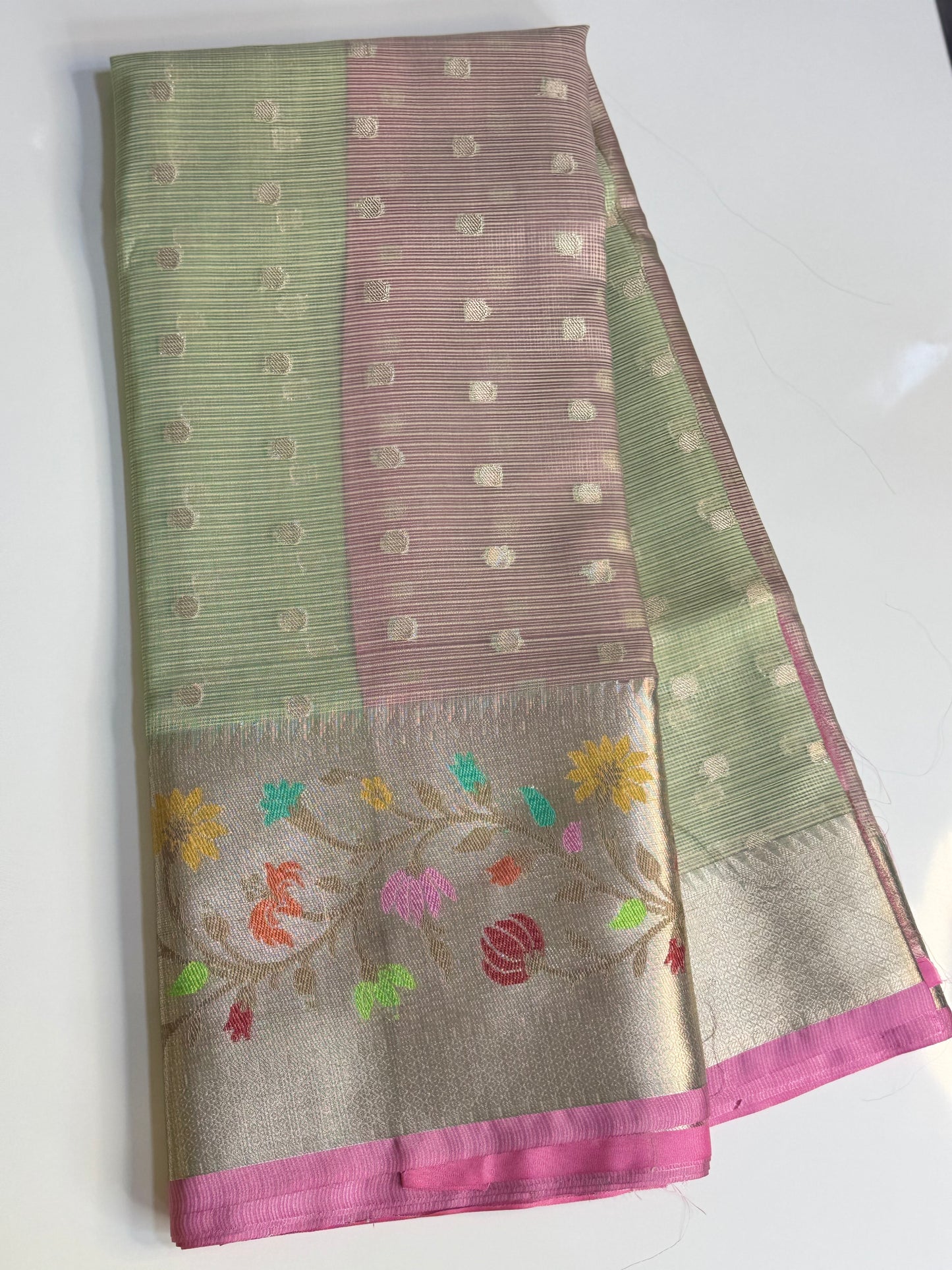 Banarasi Tissue Kota Silk