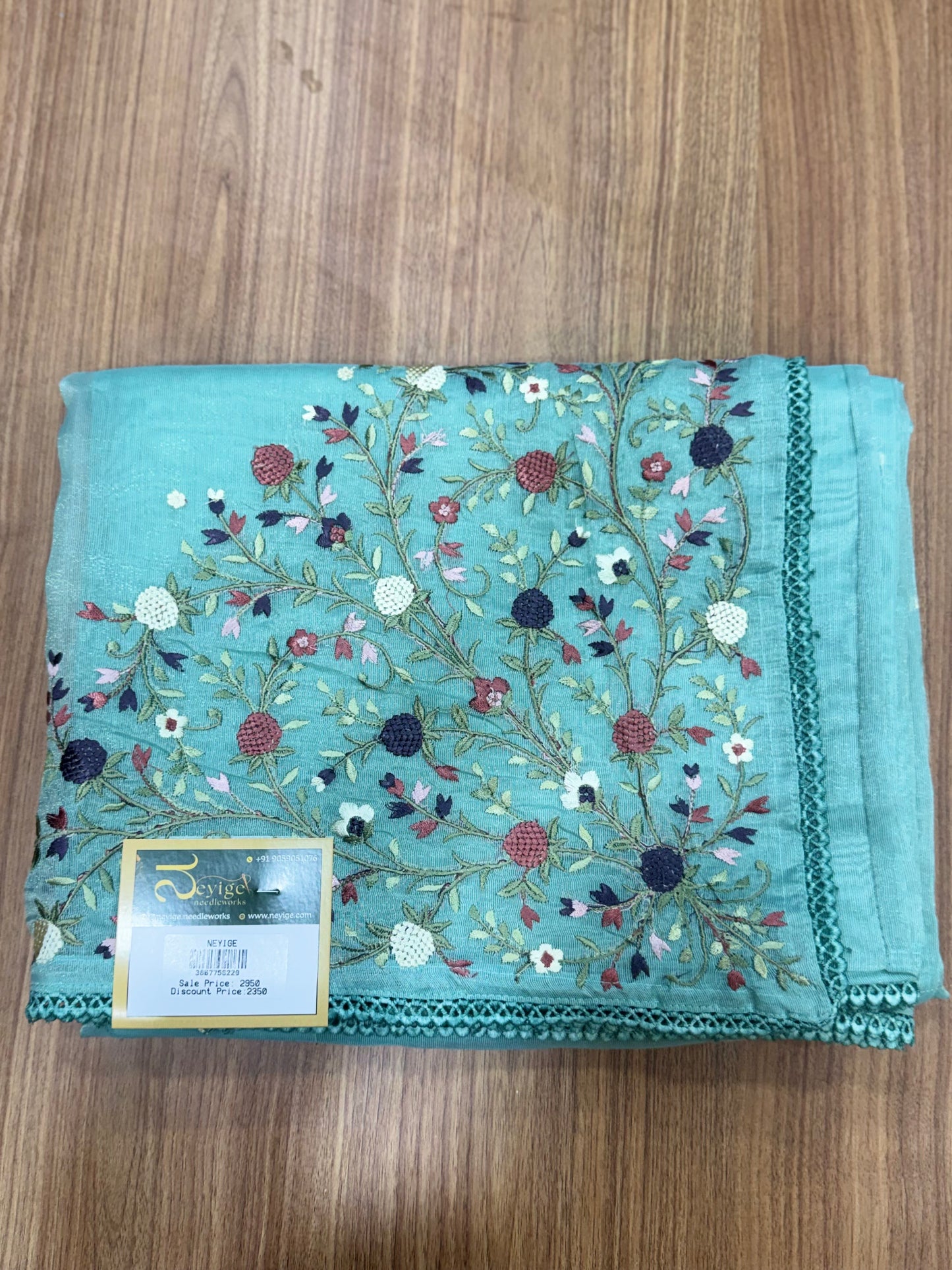 TISSUE LINEN SAREE  TN-1