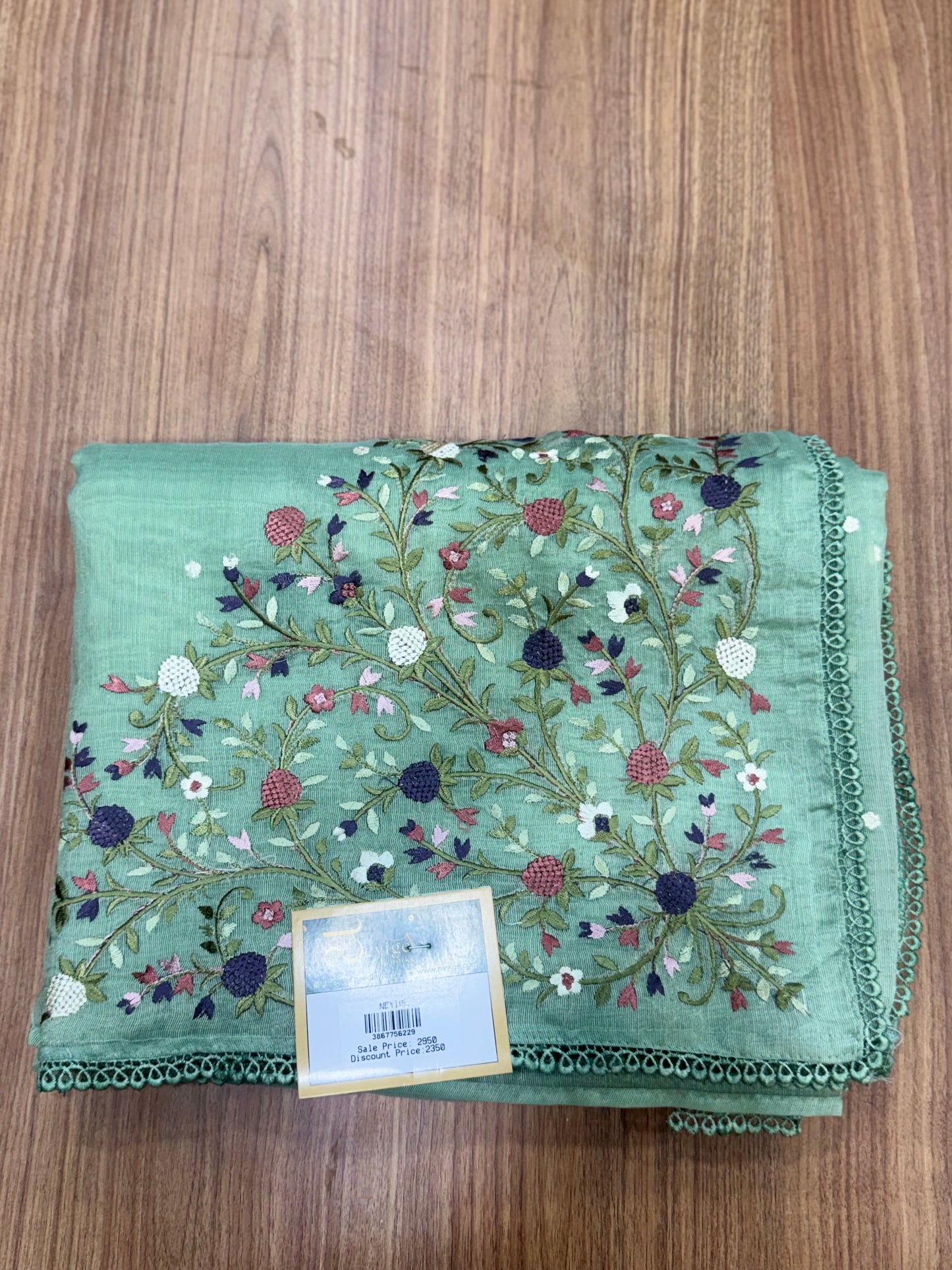 TISSUE LINEN SAREE  TN-1