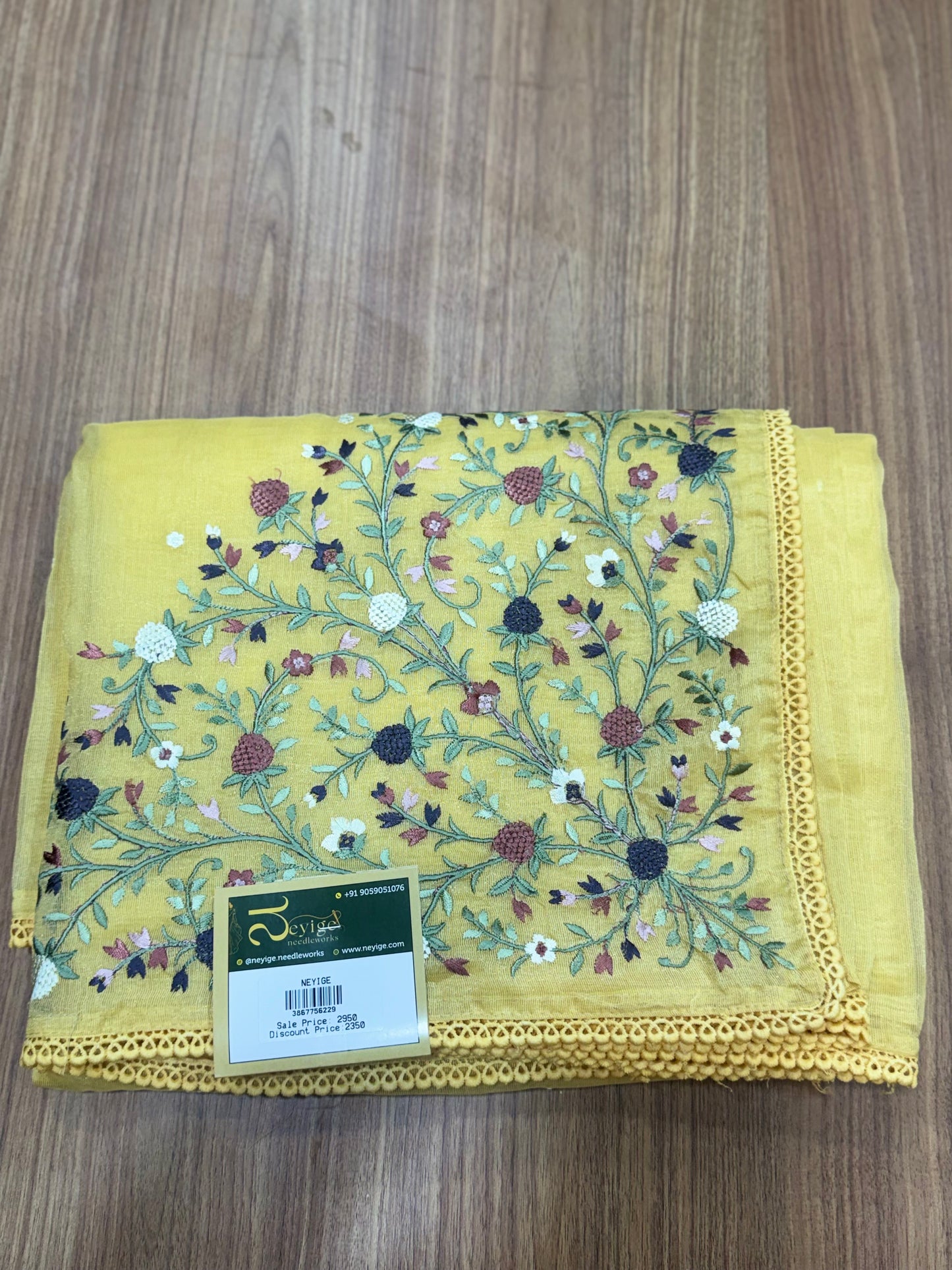 TISSUE LINEN SAREE  TN-1