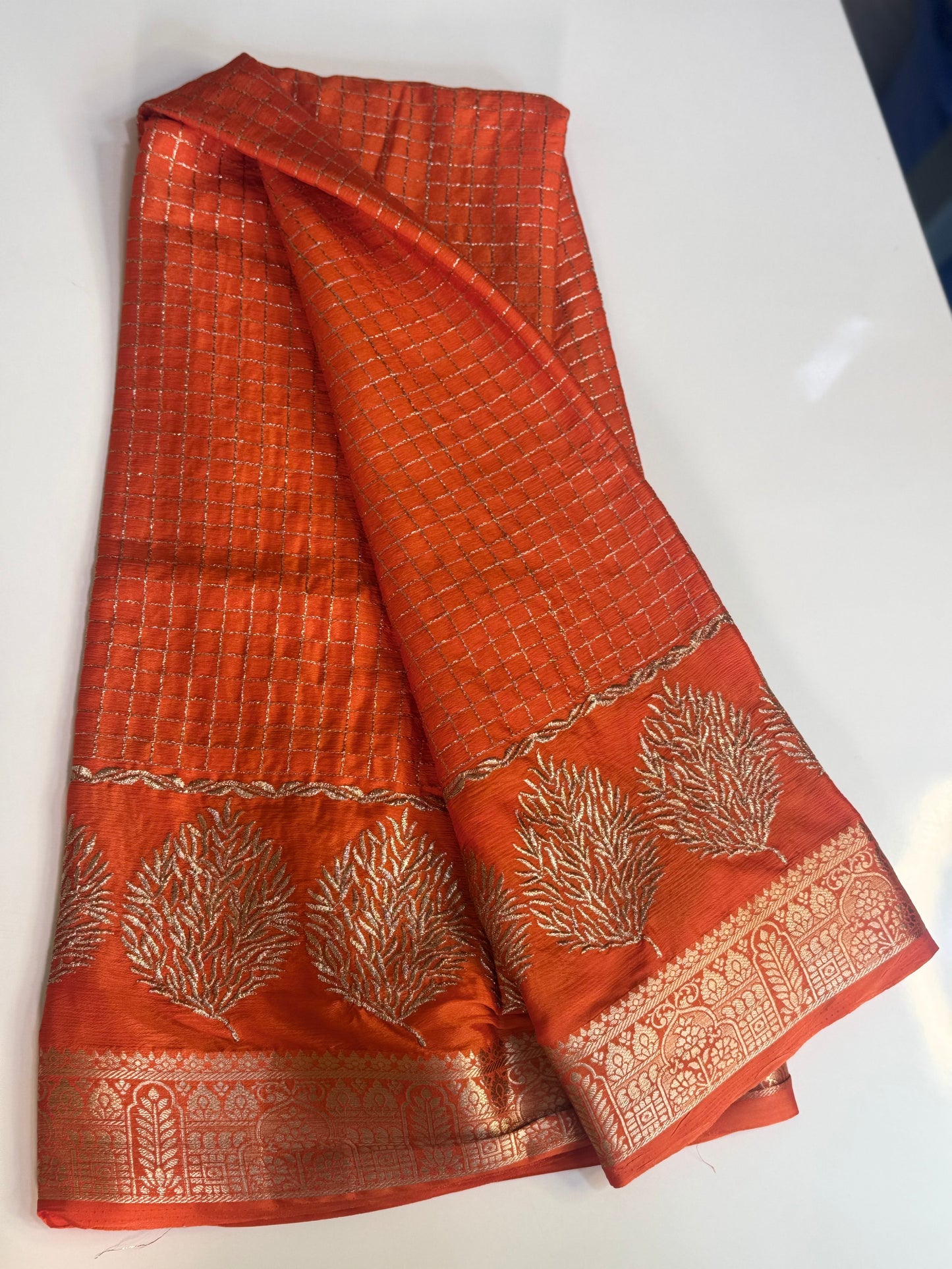VISCOSE CREPE SAREE