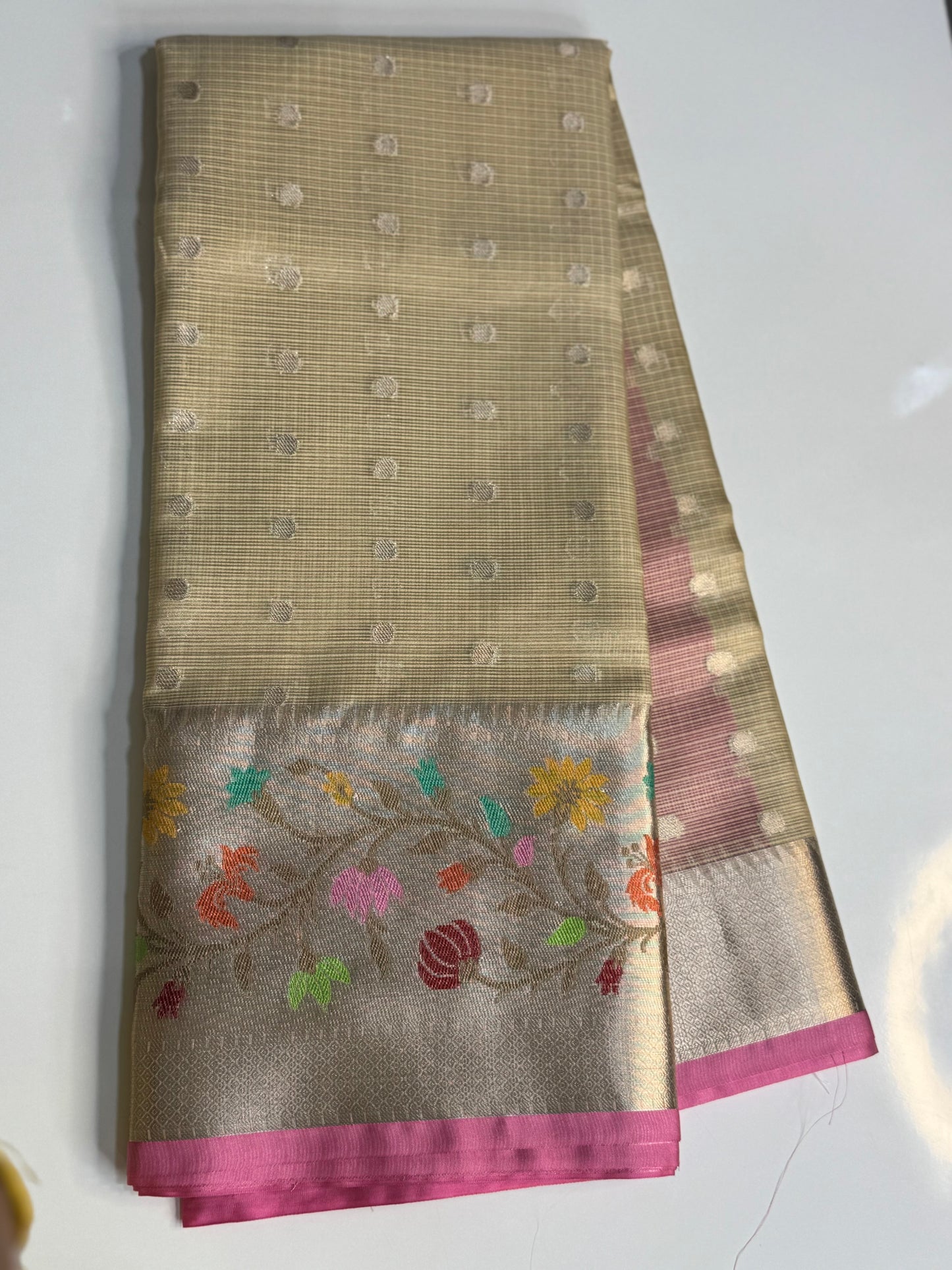 Banarasi Tissue Kota Silk