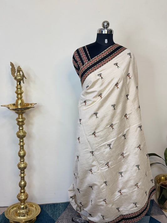 Cotton Saree Weaving