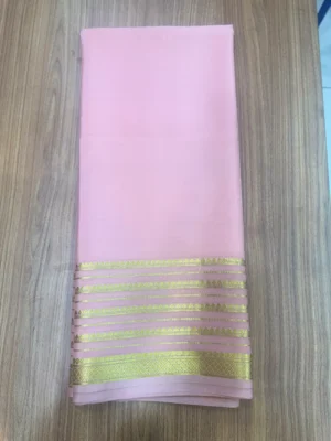 pure mysore crepe silk mauve