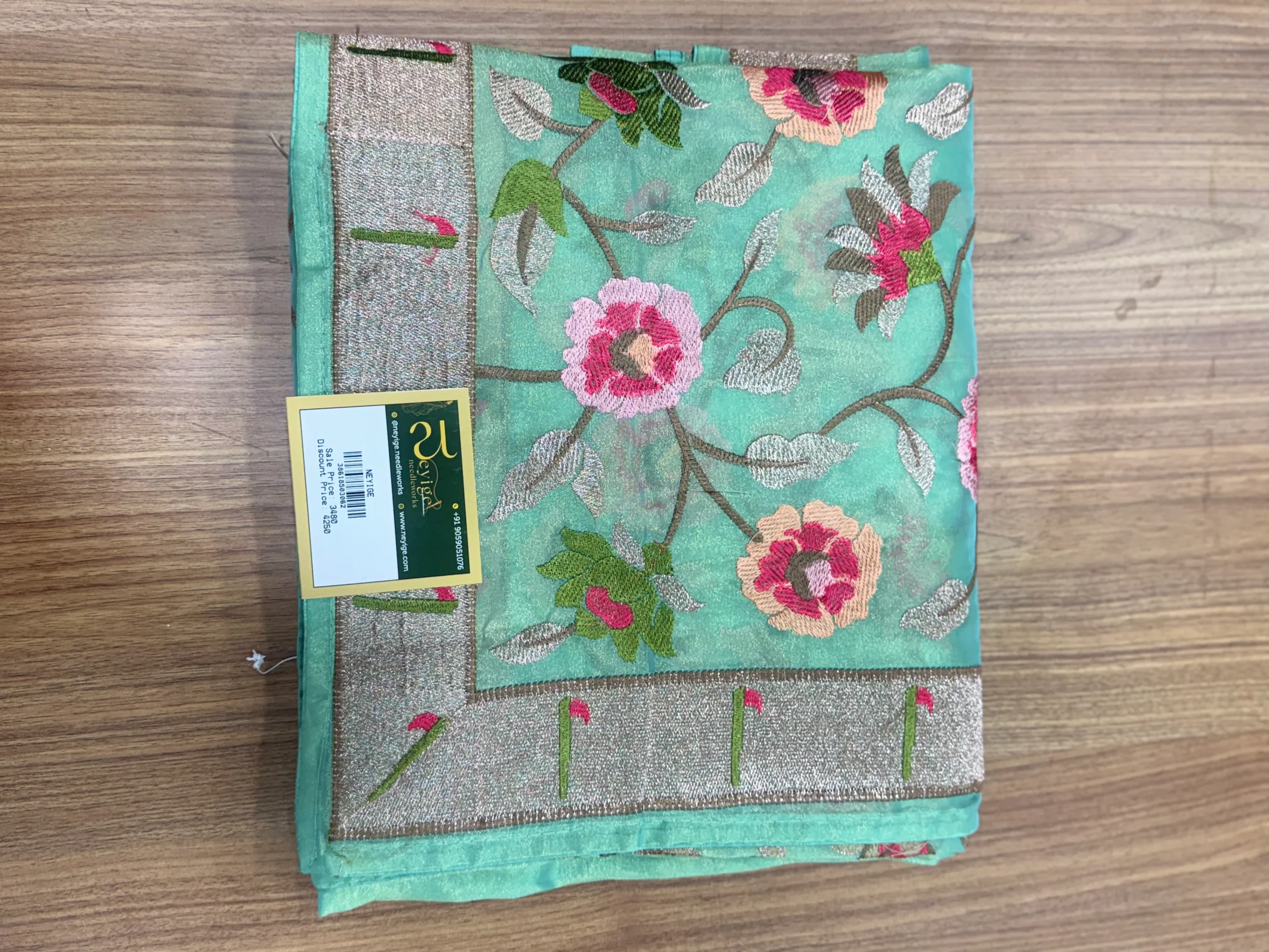 pure tissue silk saree green pure tissue silk saree green